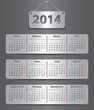2014 Spanish calendar