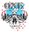One