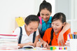 At the lesson