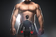 man boxing