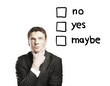 thinking businessman