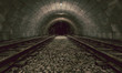 Illustration: train tunnel train tunnel