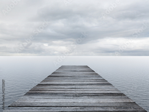 Photo: wooden pier wooden pier