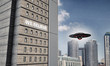 Illustration: unidentified flying object unidentified flying object