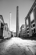 impianto industriale abbandonato