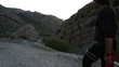 Video: hiking group walking through valley hiking group walking through valley