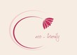 water lily , Buddha, Eco friendly business logo design