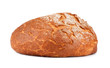 round bread isolated on a white background