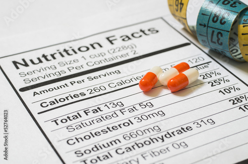 Photo: Nutrition facts Nutrition facts