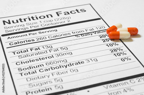 Photo: Nutrition facts Nutrition facts