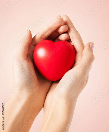 Photo: woman hands with heart woman hands with heart