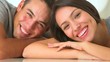 Mexican couple smiling