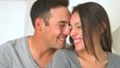 Mexican couple looking at each other