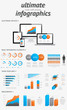 Ultimate info graphics elements set vector