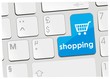 Vector: clavier shopping clavier shopping