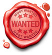 wanted stamp