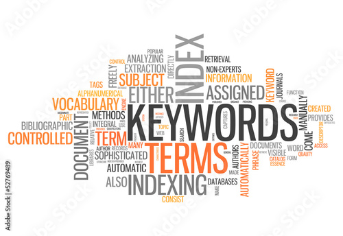 Illustration: Word Cloud "Keywords" Word Cloud "Keywords"