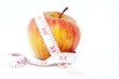 Apfel und Maßband