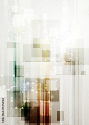 Vector: Modern hi-tech vector template Modern hi-tech vector template