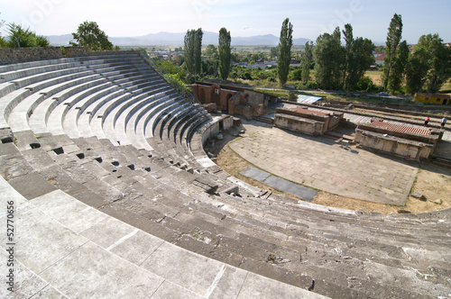 Roman Theater in Heraclea Lyncestis, Bitola - Macedonia
