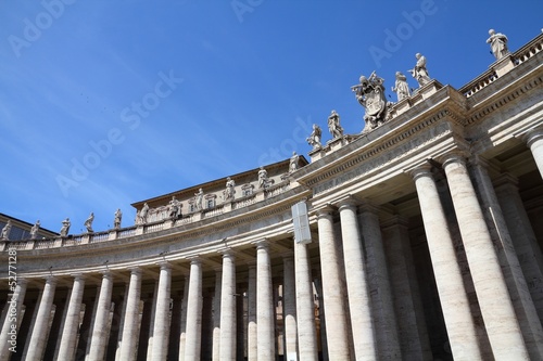 Photo: Vatican colonnade Vatican colonnade