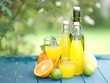 Soft drink, lemon fruits