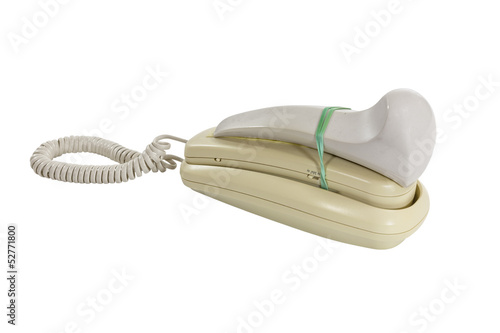 Photo: Grungy Landline Telephone Grungy Landline Telephone