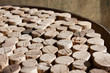 Used wine corks collection