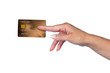 Woman Hand With Credit Card