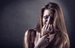 Crying woman