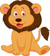 Cute Baby Lion Cartoon