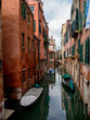 Small canal in Venice, Italy.
