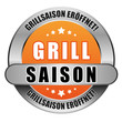 5 Star Button orange GRILLSAISON ERÖFFNET GE GE