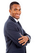 Photo: Portrait of a happy smiling African American business man agains Portrait of a happy smiling African American business man agains