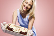 home wife with the cupcakes
