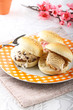 Sicilian brioche with ice cream