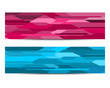 Abstract Banners Set