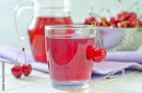 Photo: cherry juice cherry juice