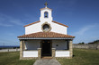 Iglesia de Gijón cerca del mar