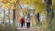 active outdoor recreation. happpy family