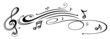 Noten, Notenschlüssel, Musiknoten, Musik