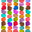Macarons multicolores vertical