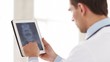 Vídeo: doctor working with x-ray scan on tablet pc doctor working with x-ray scan on tablet pc