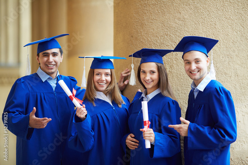 Photo: Graduate friends Graduate friends