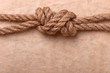 knot on the background of old paper