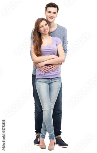Photo: Young couple smiling Young couple smiling