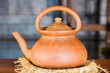 Clay Kettle Closeup.