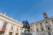 Piazza del Campidoglio in Rome, Italy.