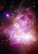 galaxy in a free space