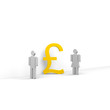 frau, mann, pound,
